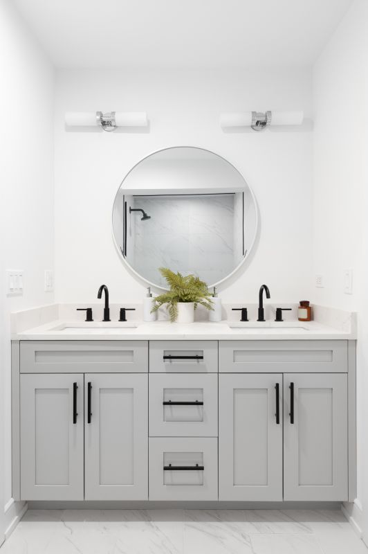 Elegant Vanity Installation